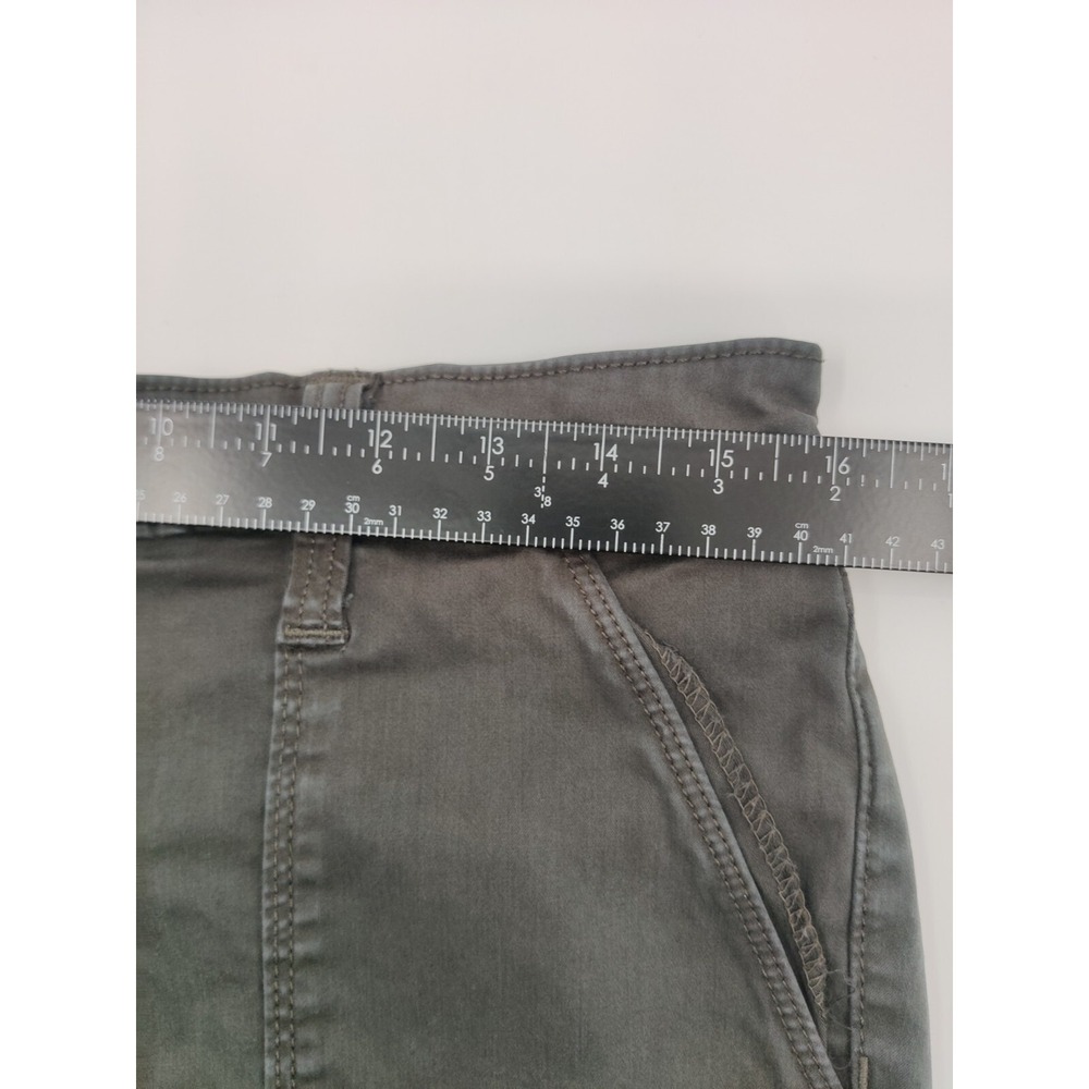 Universal Thread Women's Hi Rise Skinny Pants Charcoal Gray Button Fly Sz 12/31R - Picture 7 of 12
